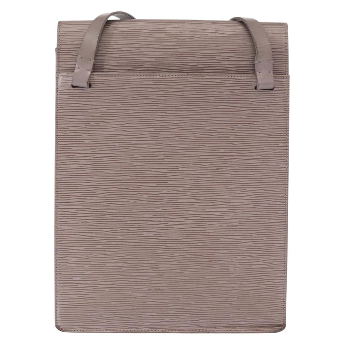 LOUIS VUITTON Epi Ramatuelle Shoulder Bag Lilac M5247B LV Auth BA8470