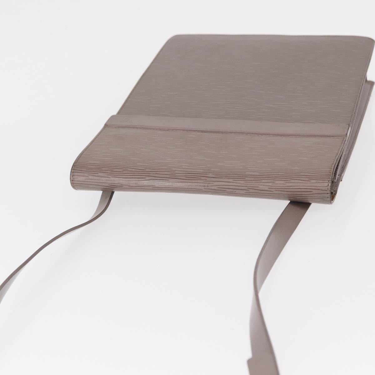 LOUIS VUITTON Epi Ramatuelle Shoulder Bag Lilac M5247B LV Auth BA8470