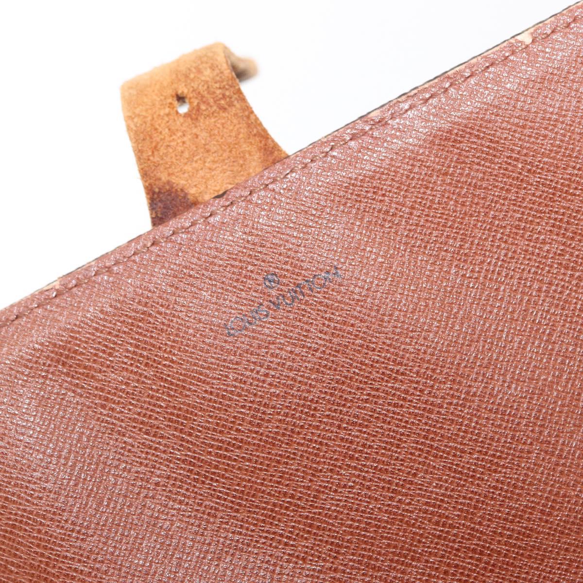 LOUIS VUITTON Monogram Cartouchiere MM Shoulder Bag M51253 LV Auth BA8476