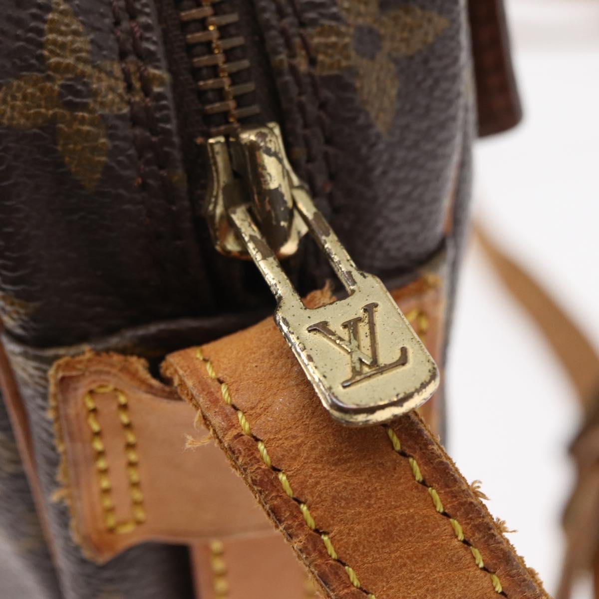 LOUIS VUITTON Monogram Jeune Fille MM Shoulder Bag M51226 LV Auth BA8478