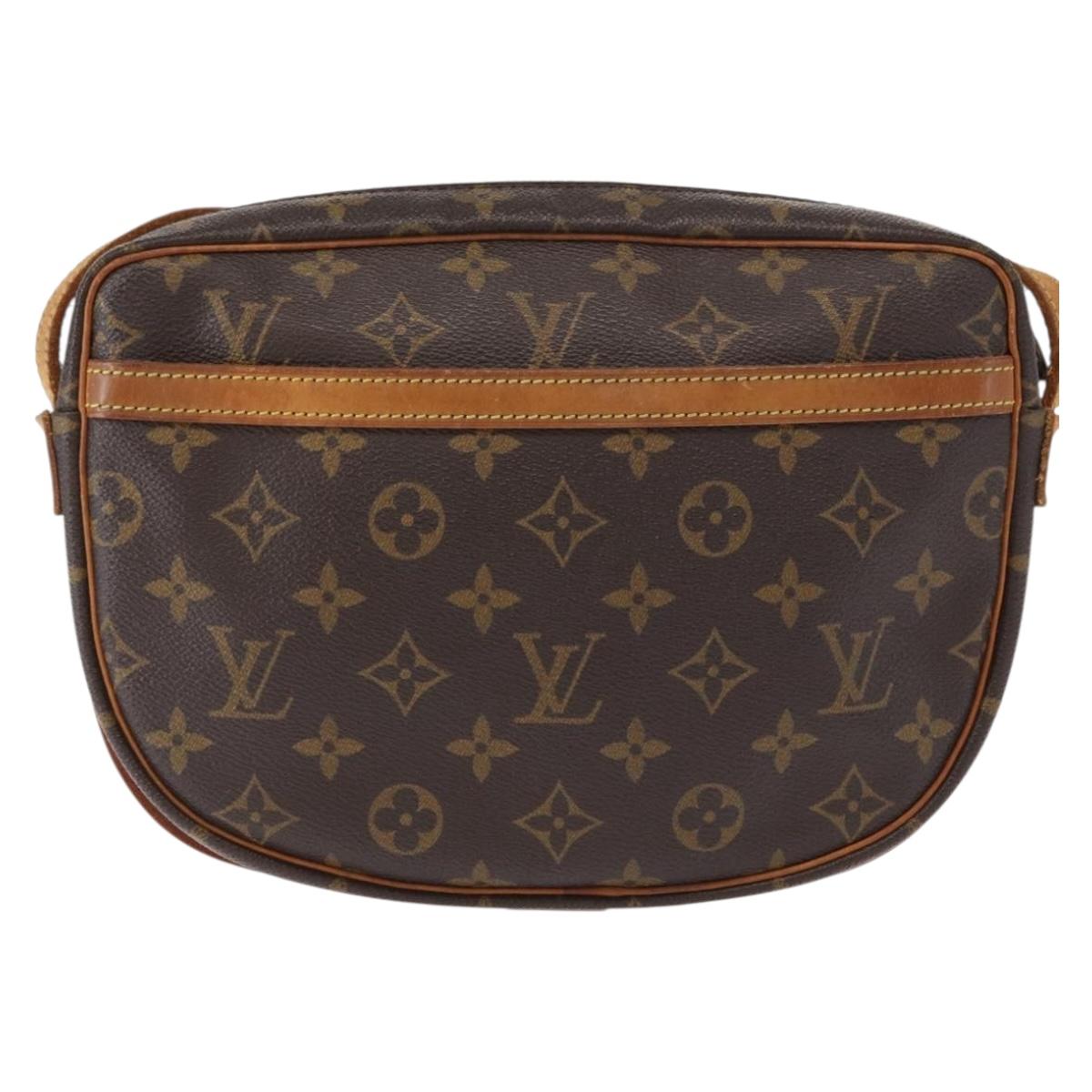LOUIS VUITTON Monogram Jeune Fille MM Shoulder Bag M51226 LV Auth BA8478
