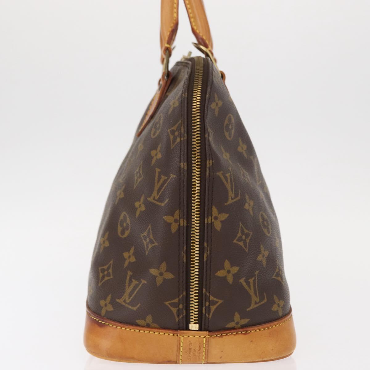 LOUIS VUITTON Monogram Alma Hand Bag M51130 LV Auth BA8479