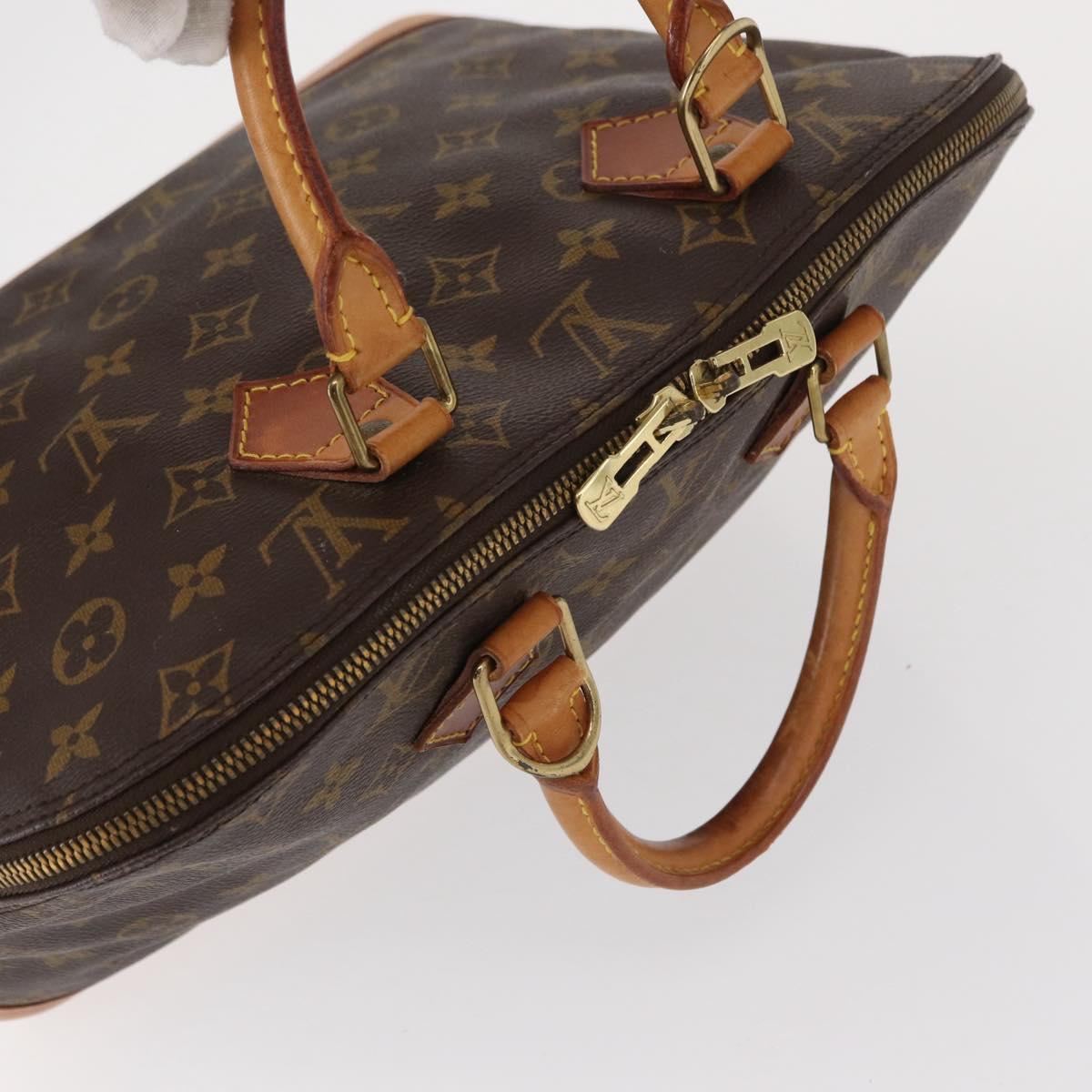 LOUIS VUITTON Monogram Alma Hand Bag M51130 LV Auth BA8479