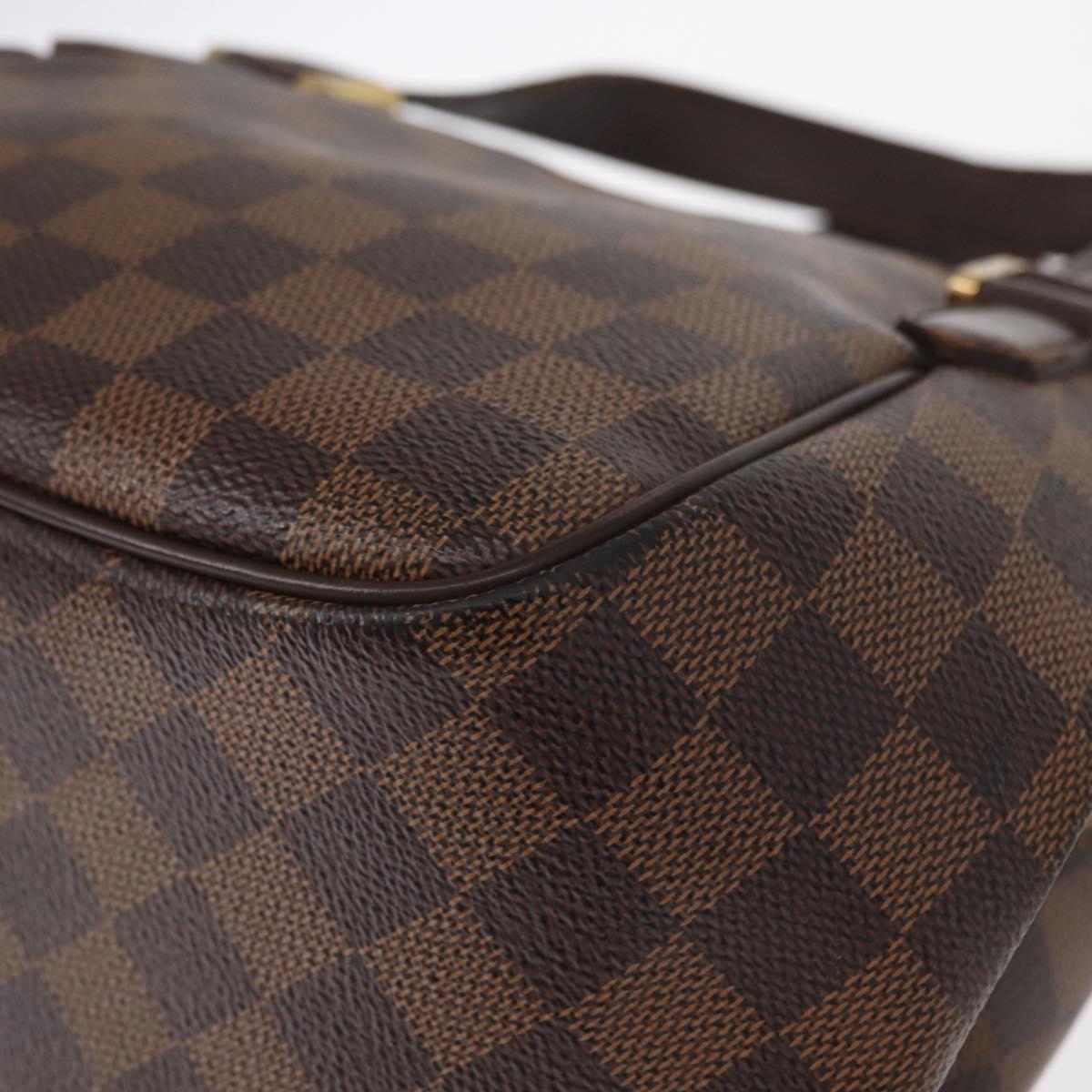 LOUIS VUITTON Damier Ebene Belem PM Hand Bag N51173 LV Auth BA8482