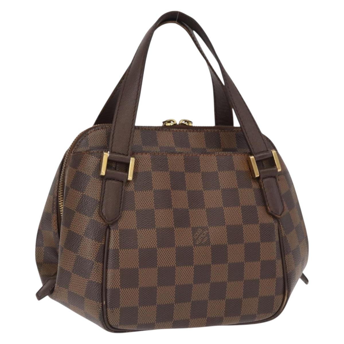 LOUIS VUITTON Damier Ebene Belem PM Hand Bag N51173 LV Auth BA8482