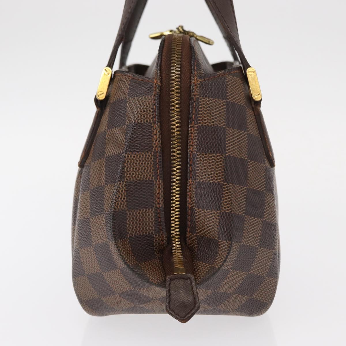 LOUIS VUITTON Damier Ebene Belem PM Hand Bag N51173 LV Auth BA8482
