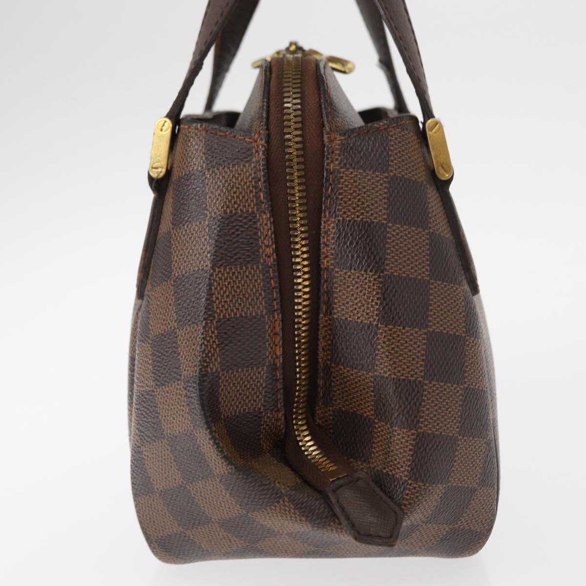 LOUIS VUITTON Damier Ebene Belem PM Hand Bag N51173 LV Auth BA8482