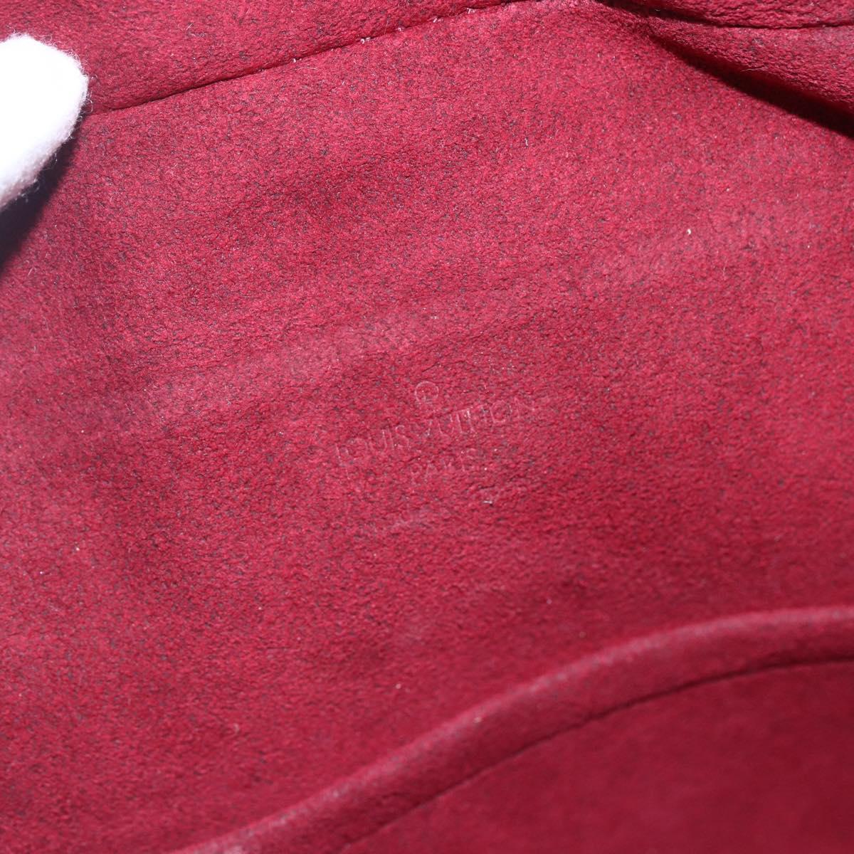 LOUIS VUITTON Monogram Multicolor Trouville Hand Bag White M92663 LV Auth BA8483