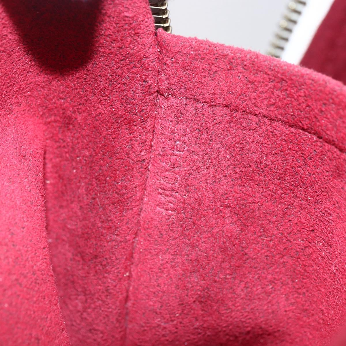 LOUIS VUITTON Monogram Multicolor Trouville Hand Bag White M92663 LV Auth BA8483