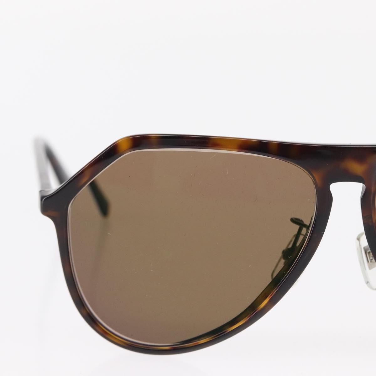 DOLCE&GABBANA Sunglasses plastic Brown Auth BA8496