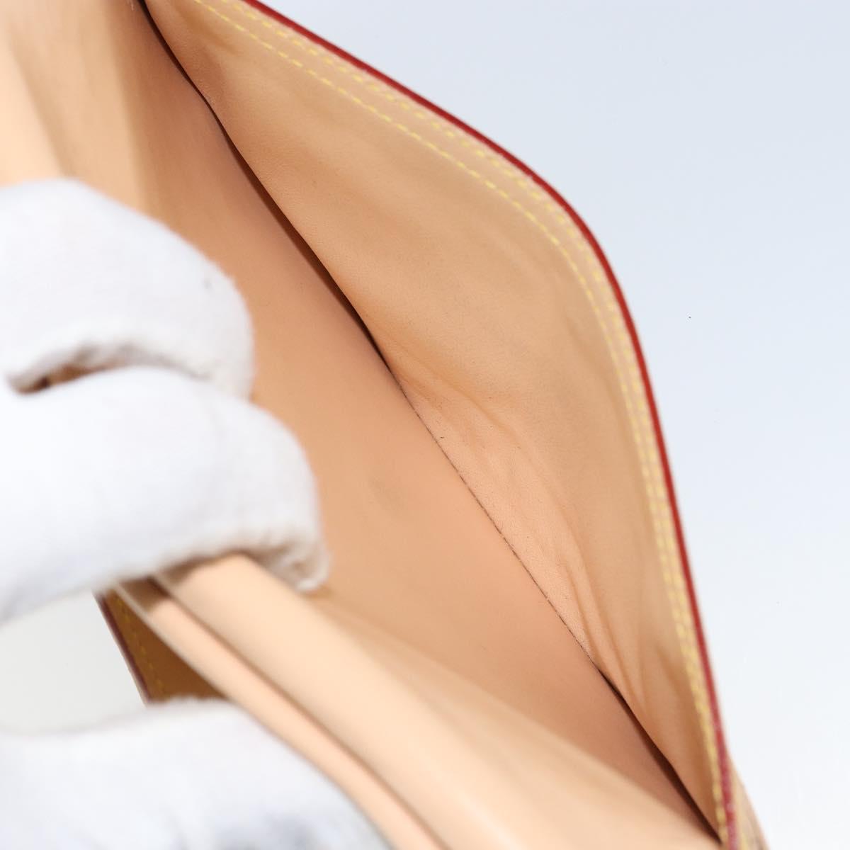 LOUIS VUITTON Monogram Multicolor Porte Tresor Wallet Black M92658 Auth BA8497