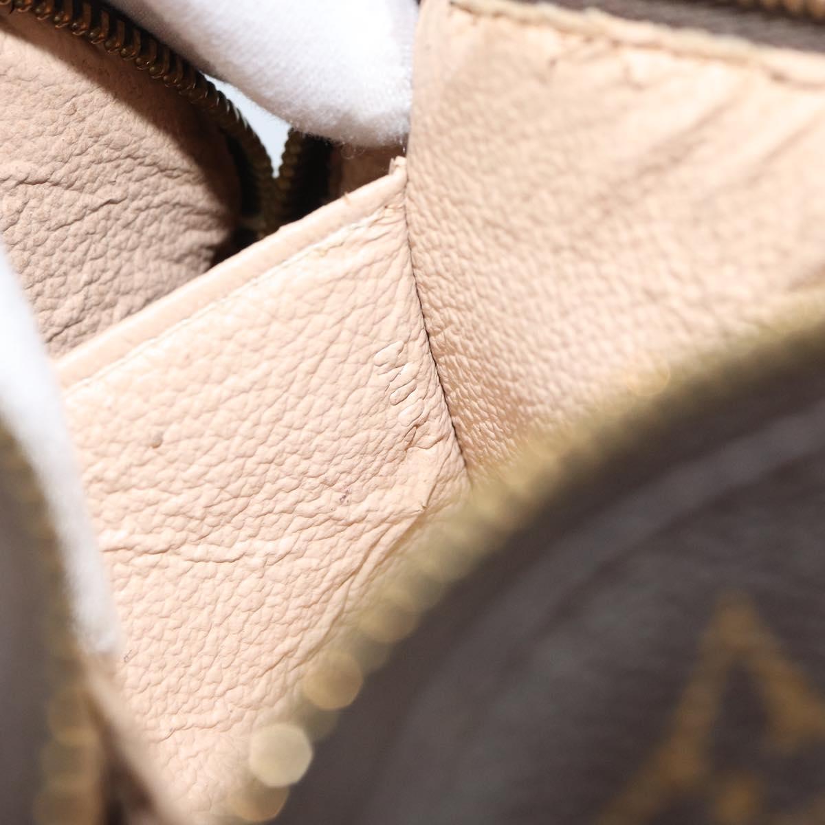 LOUIS VUITTON Monogram Pochette Cosmetic PM Pouch M43998 LV Auth BA8498