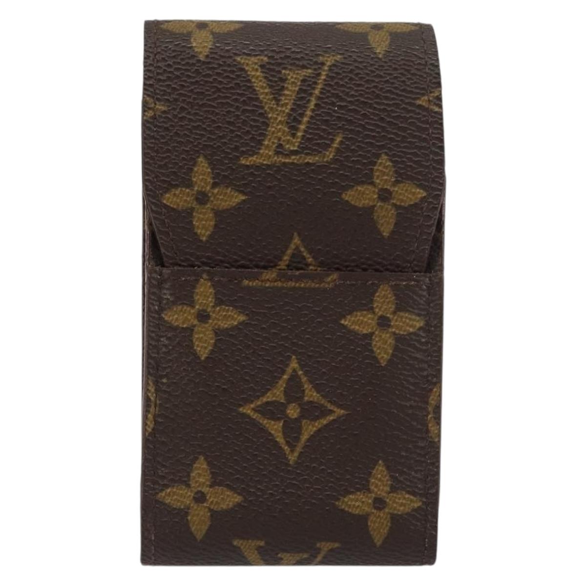 LOUIS VUITTON Monogram Etui Cigarette Case M63024 LV Auth BA8510