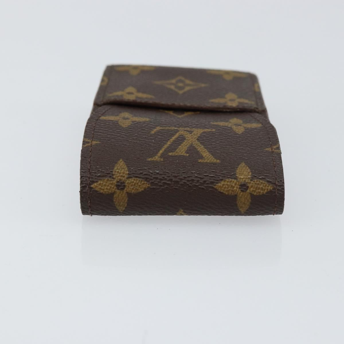 LOUIS VUITTON Monogram Etui Cigarette Case M63024 LV Auth BA8510