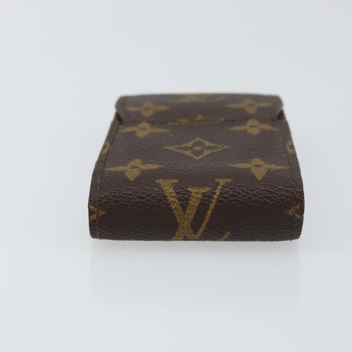 LOUIS VUITTON Monogram Etui Cigarette Case M63024 LV Auth BA8510