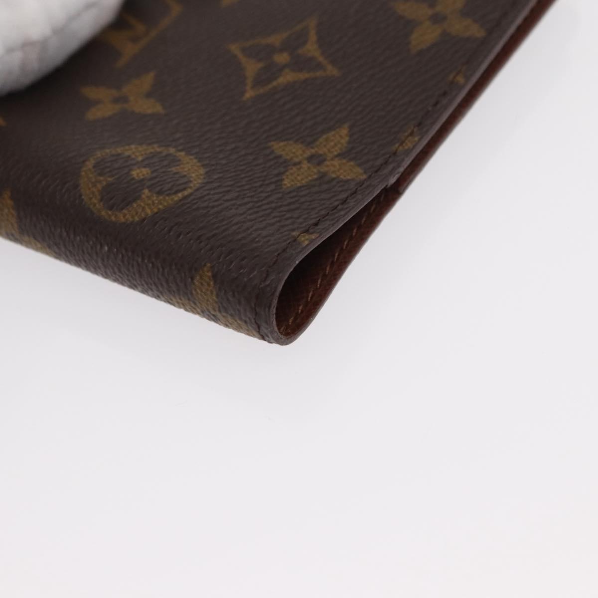 LOUIS VUITTON Monogram Agenda PM Day Planner Cover R20005 LV Auth BA8511