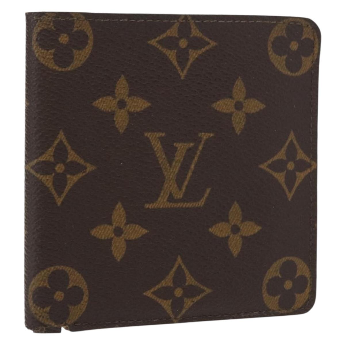 LOUIS VUITTON Monogram Porte Billets 6 Cartes Crdit Wallet M60929 LV Auth BA8512