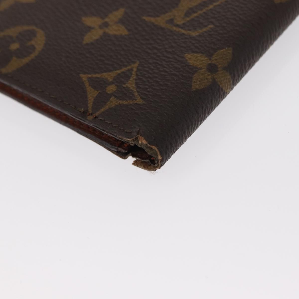 LOUIS VUITTON Monogram Porte Billets 6 Cartes Crdit Wallet M60929 LV Auth BA8512