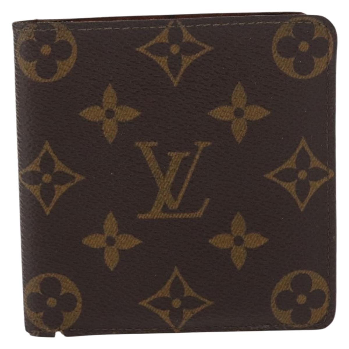LOUIS VUITTON Monogram Porte Billets 6 Cartes Crdit Wallet M60929 LV Auth BA8512