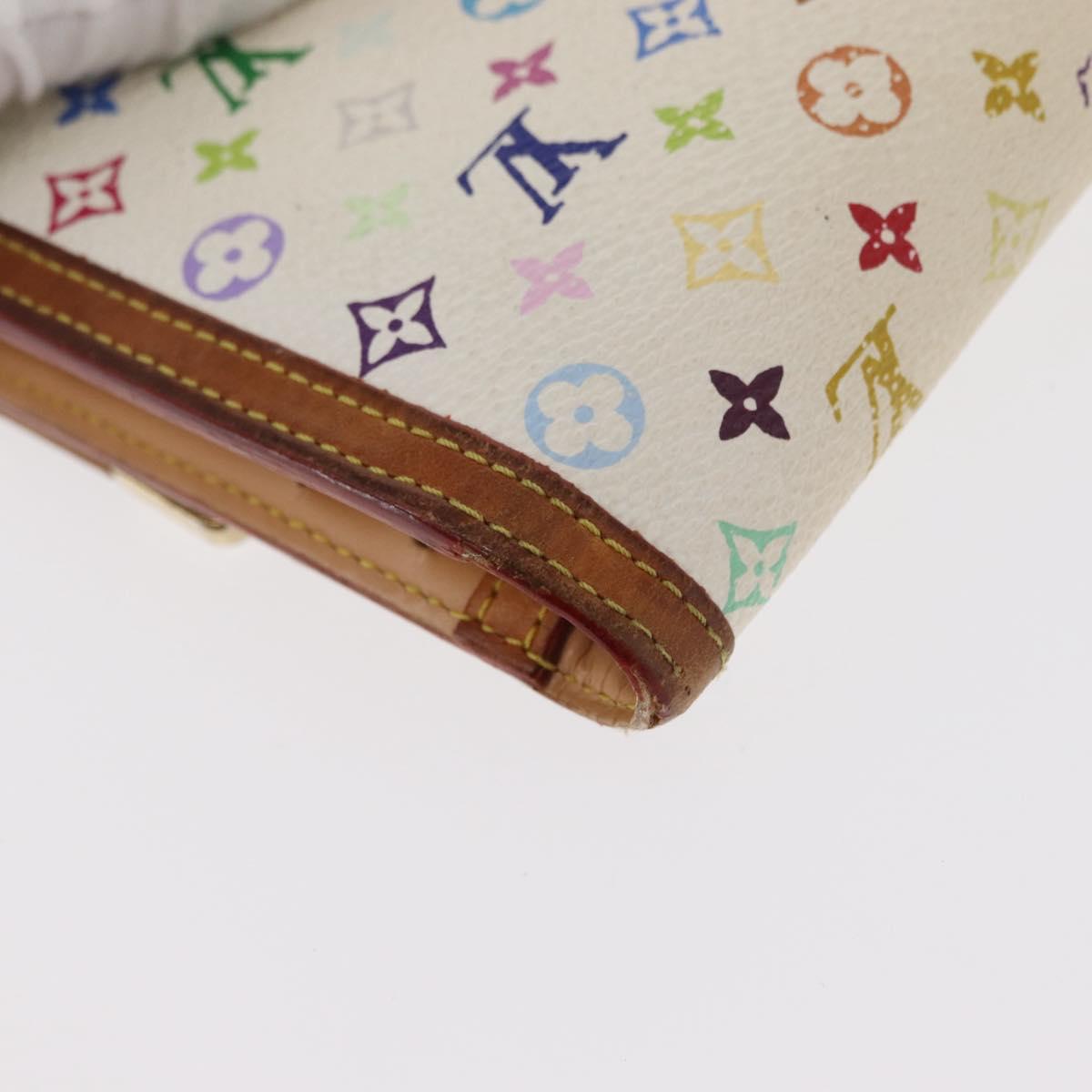 LOUIS VUITTON Multicolor Porte Tresor International Wallet M92659 Auth BA8513