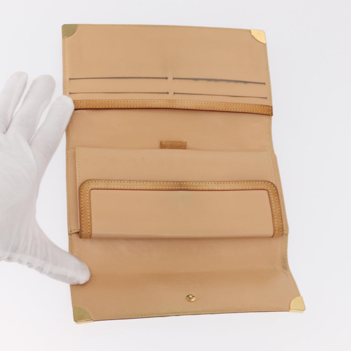 LOUIS VUITTON Multicolor Porte Tresor International Wallet M92659 Auth BA8513