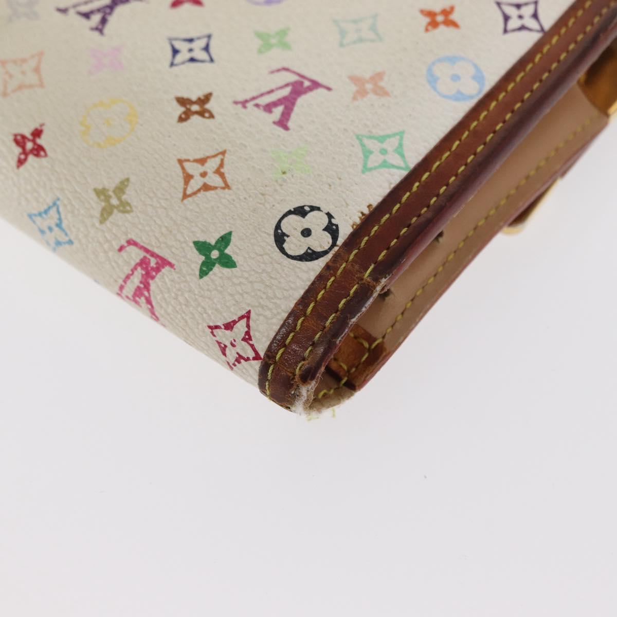 LOUIS VUITTON Multicolor Porte Tresor International Wallet M92659 Auth BA8514