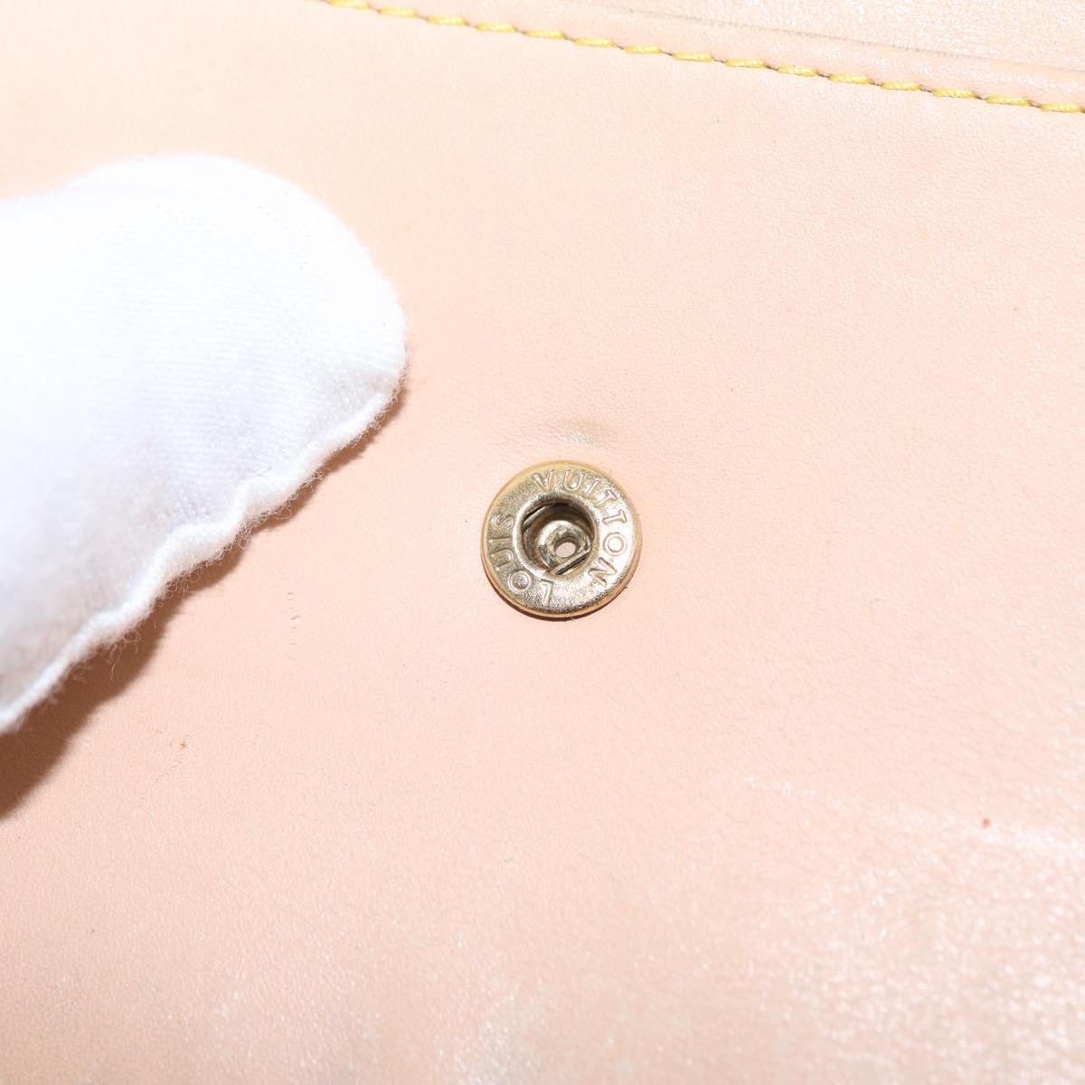 LOUIS VUITTON Multicolor Porte Tresor International Wallet M92659 Auth BA8514