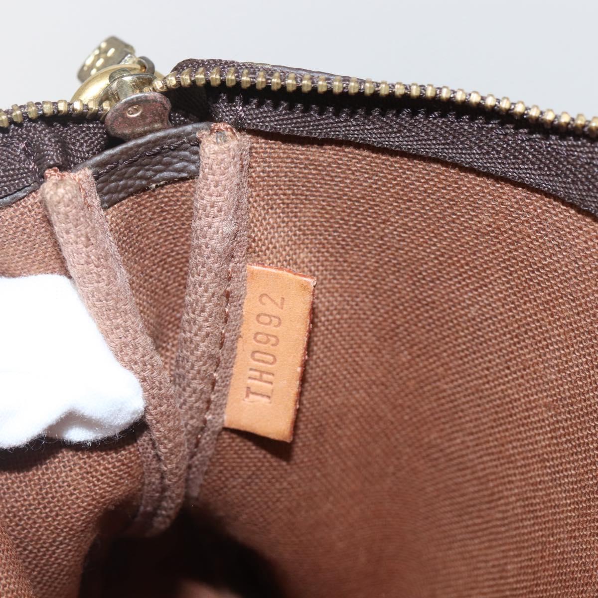 LOUIS VUITTON Monogram Pochette Accessoires Pouch M51980 LV Auth BA8516