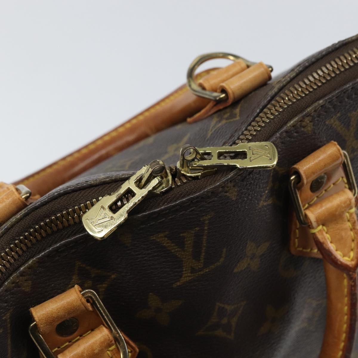 LOUIS VUITTON Monogram Alma Hand Bag M51130 LV Auth BA8525
