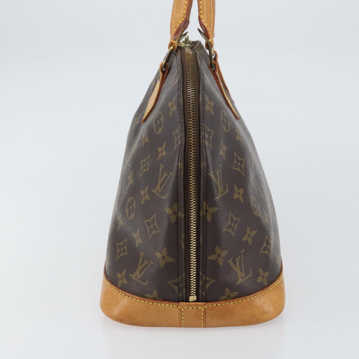 LOUIS VUITTON Monogram Alma Hand Bag M51130 LV Auth BA8525