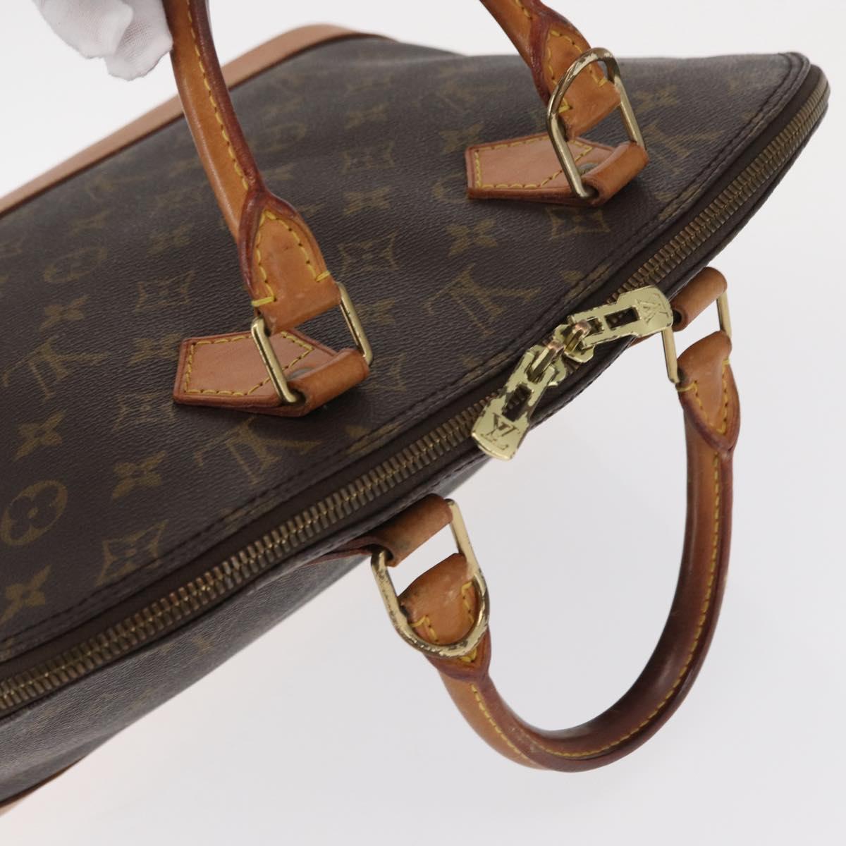 LOUIS VUITTON Monogram Alma Hand Bag M51130 LV Auth BA8527