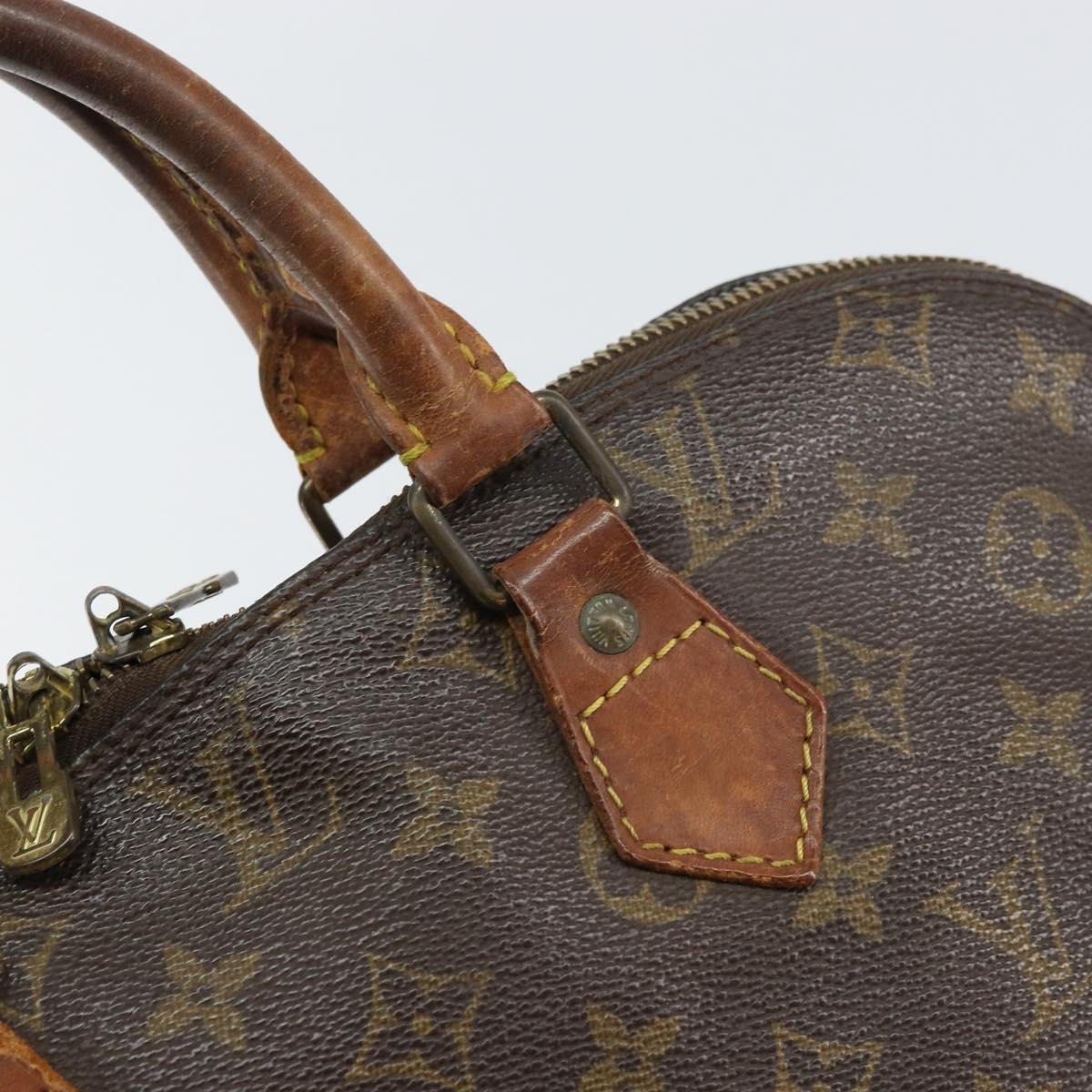 LOUIS VUITTON Monogram Alma Hand Bag M51130 LV Auth BA8534