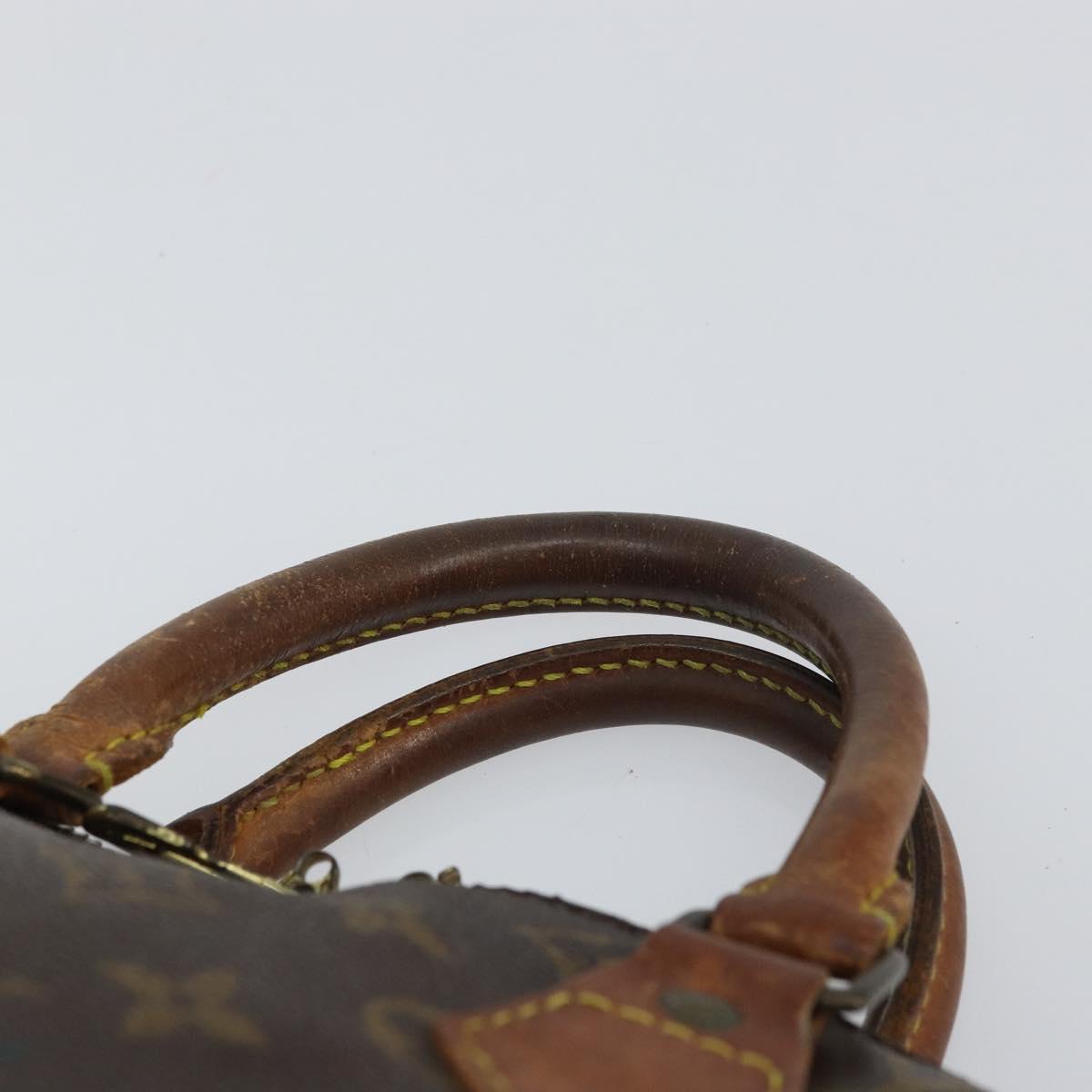 LOUIS VUITTON Monogram Alma Hand Bag M51130 LV Auth BA8534