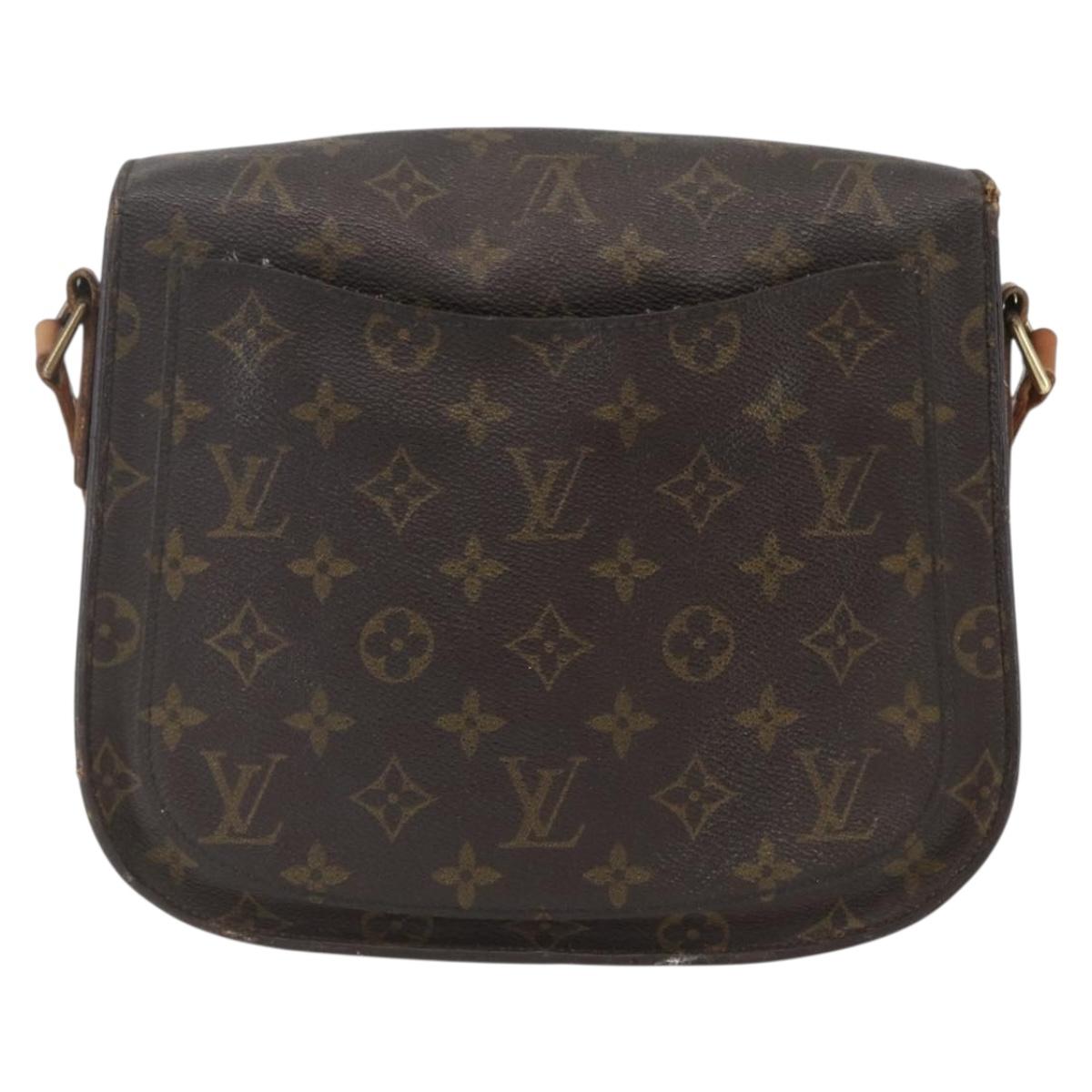 LOUIS VUITTON Monogram Saint Cloud GM Shoulder Bag M51242 LV Auth BA8536