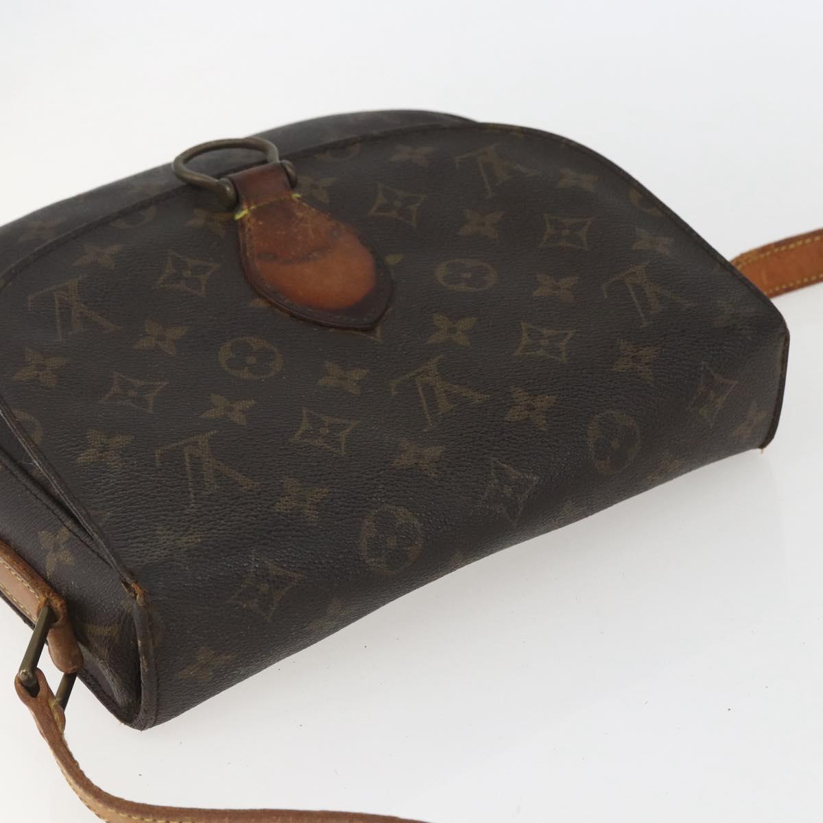 LOUIS VUITTON Monogram Saint Cloud GM Shoulder Bag M51242 LV Auth BA8536