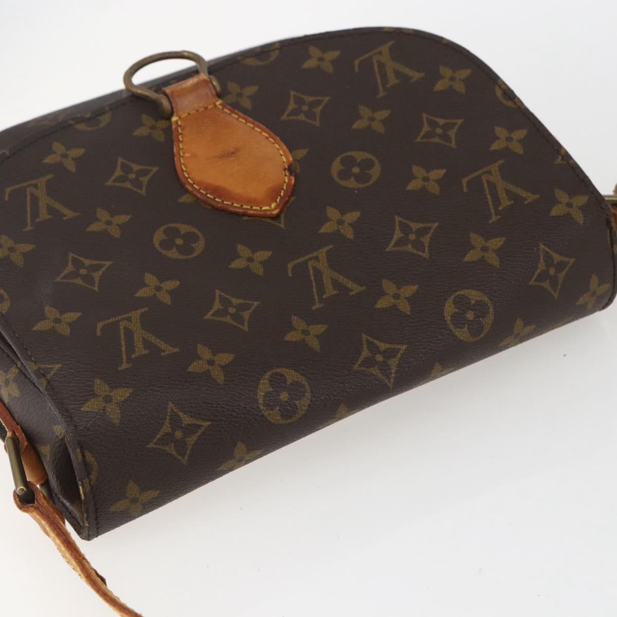 LOUIS VUITTON Monogram Saint Cloud GM Shoulder Bag M51242 LV Auth BA8537