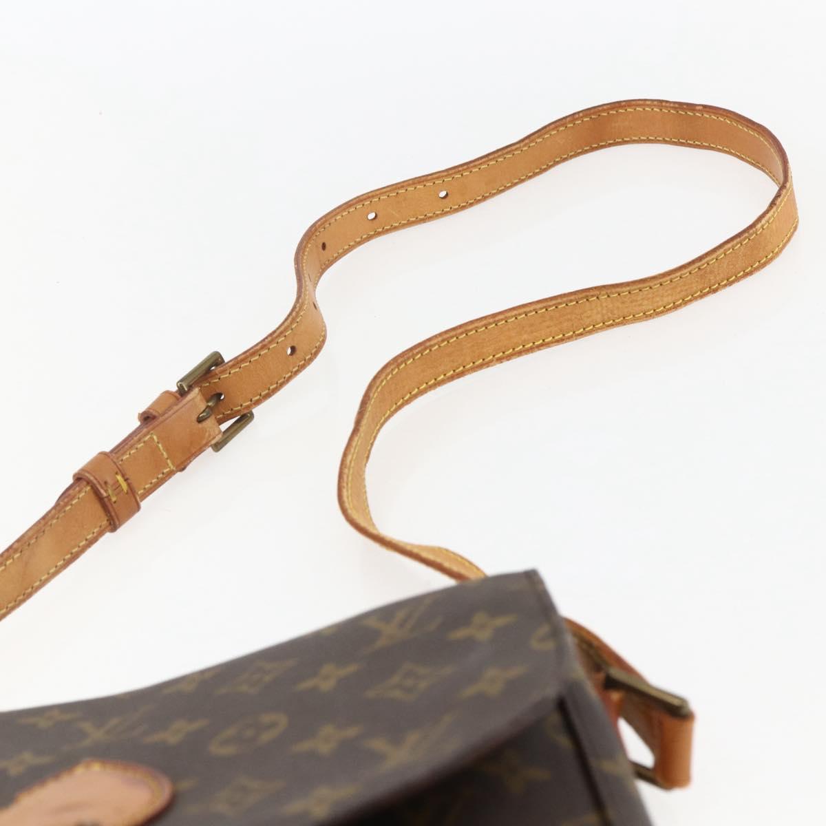 LOUIS VUITTON Monogram Saint Cloud GM Shoulder Bag M51242 LV Auth BA8537