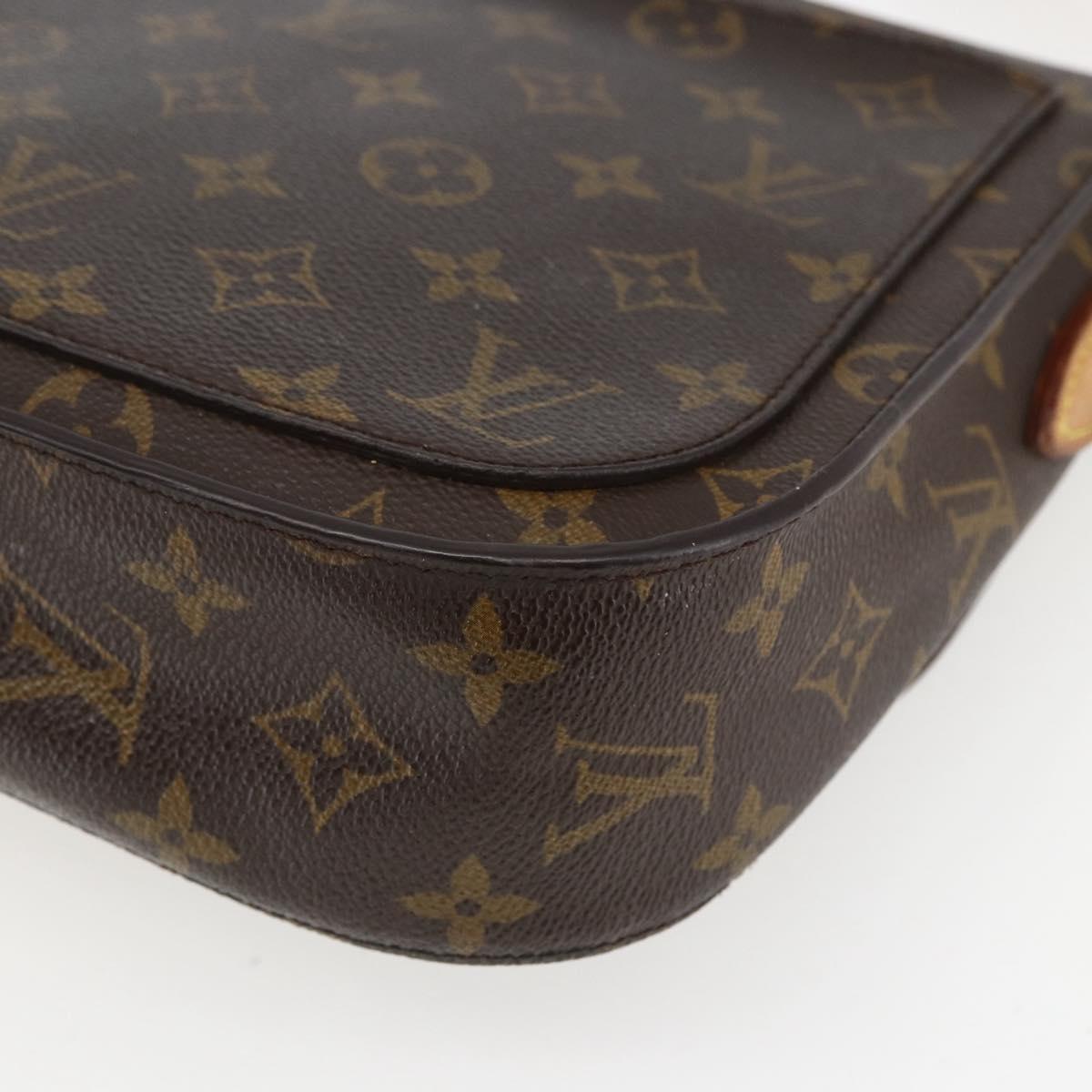 LOUIS VUITTON Monogram Saint Cloud GM Shoulder Bag M51242 LV Auth BA8538