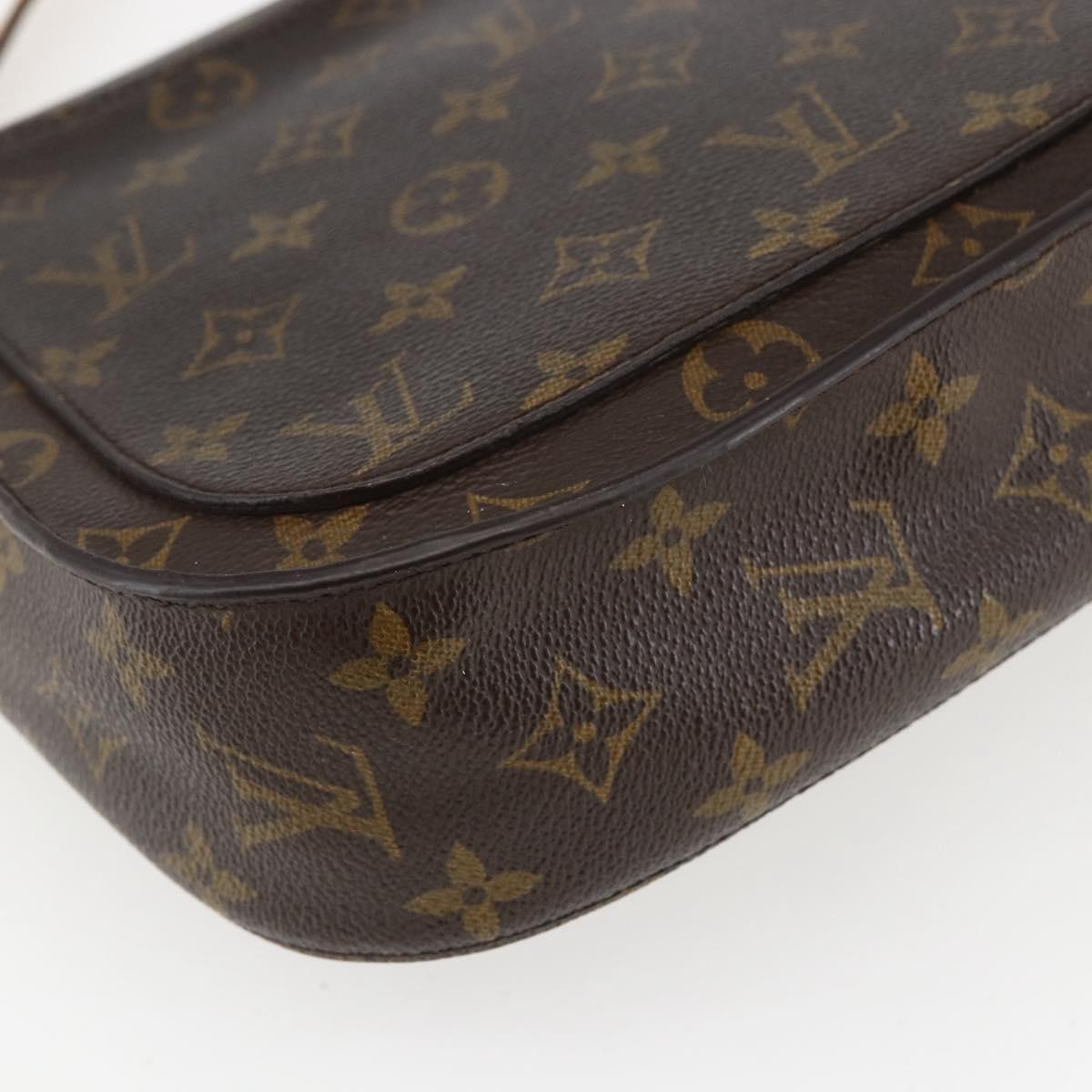 LOUIS VUITTON Monogram Saint Cloud GM Shoulder Bag M51242 LV Auth BA8538