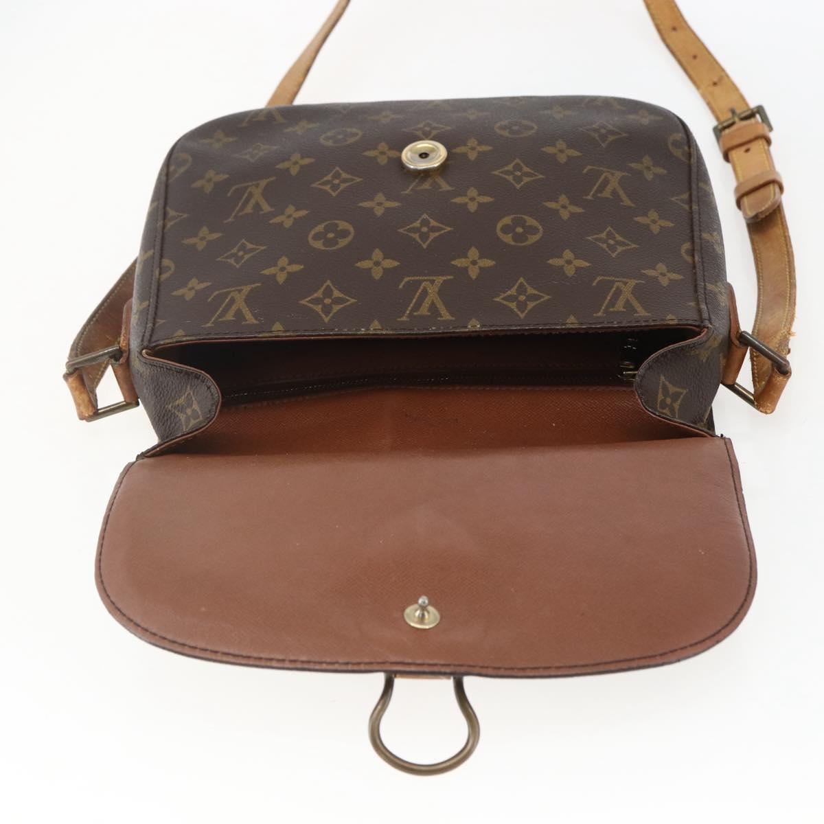 LOUIS VUITTON Monogram Saint Cloud GM Shoulder Bag M51242 LV Auth BA8538