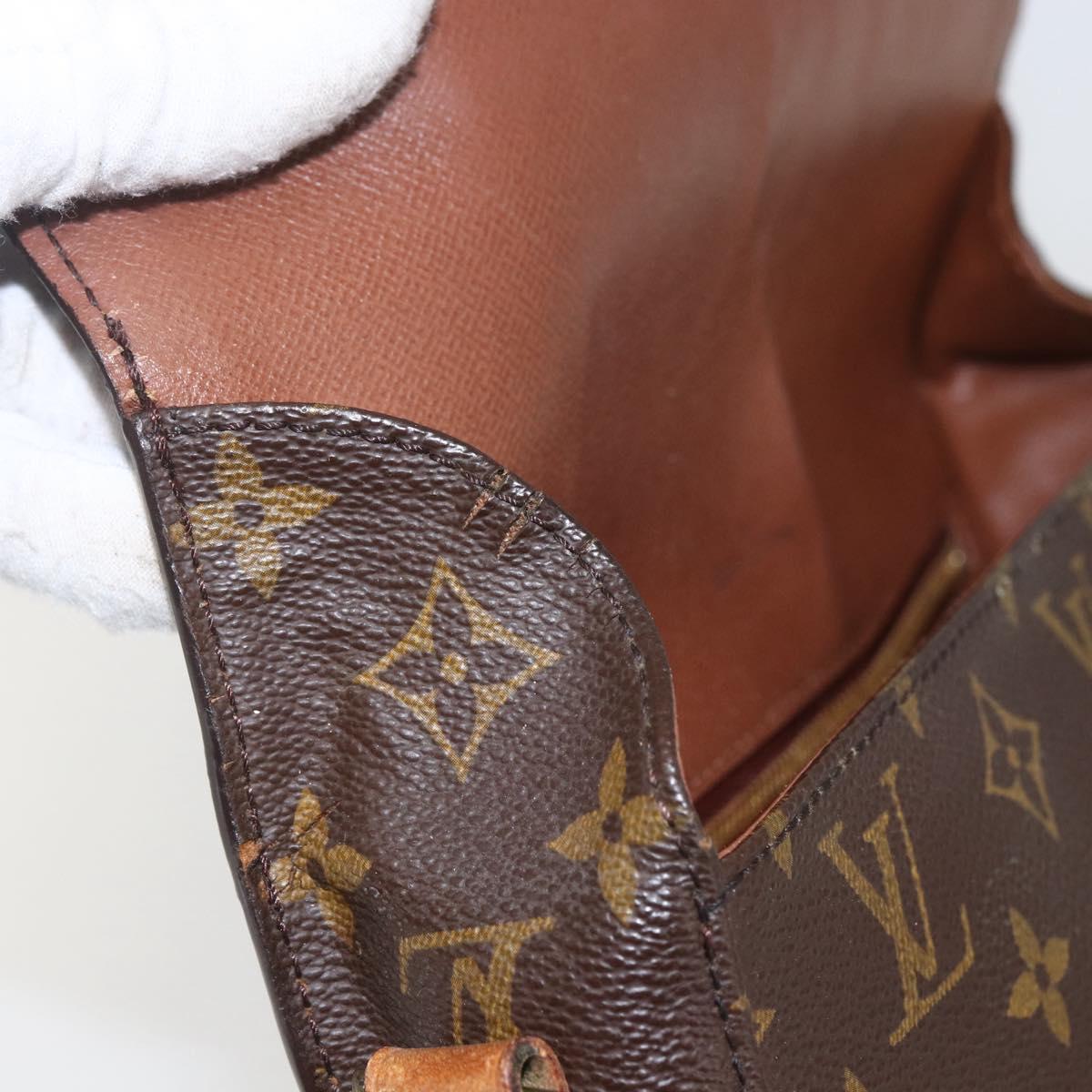 LOUIS VUITTON Monogram Saint Cloud GM Shoulder Bag M51242 LV Auth BA8538