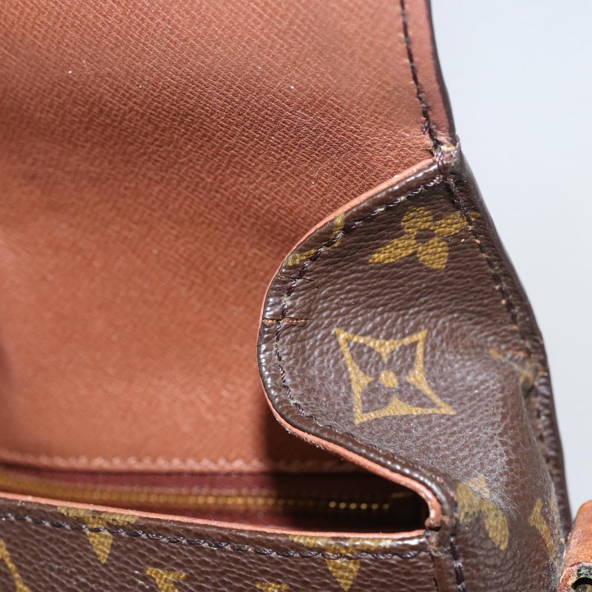 LOUIS VUITTON Monogram Saint Cloud GM Shoulder Bag M51242 LV Auth BA8538