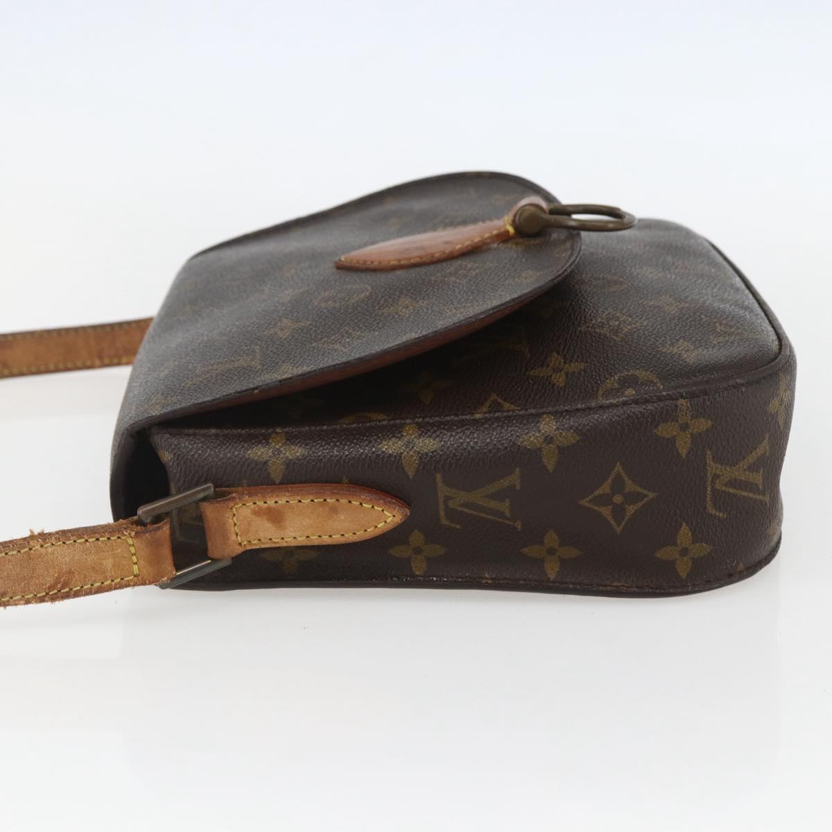 LOUIS VUITTON Monogram Saint Cloud GM Shoulder Bag M51242 LV Auth BA8538
