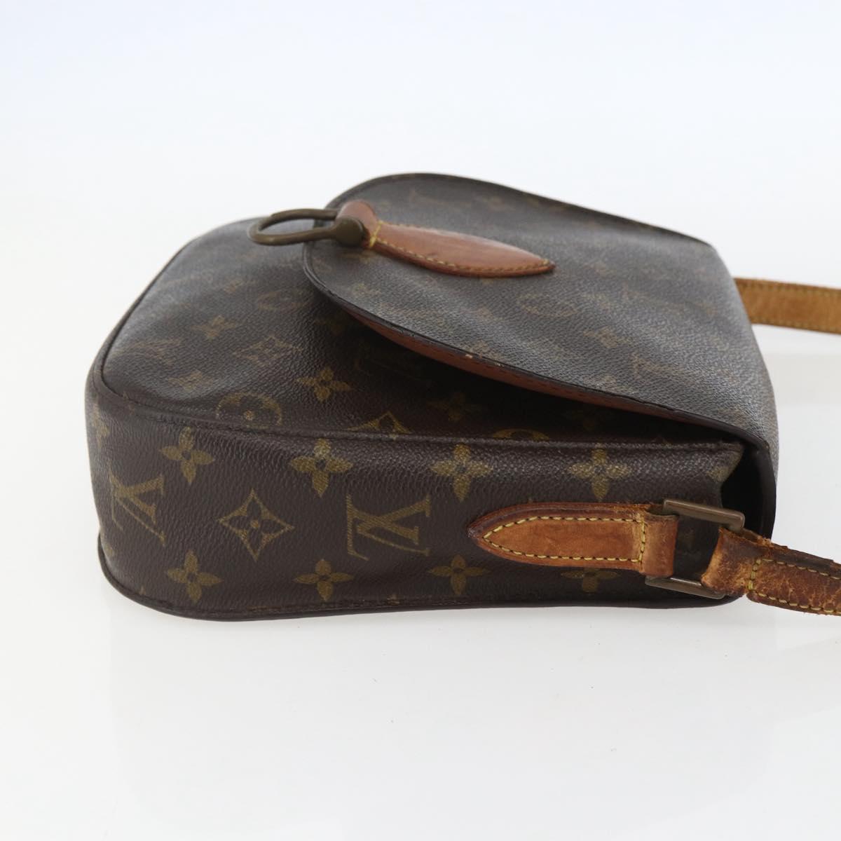LOUIS VUITTON Monogram Saint Cloud GM Shoulder Bag M51242 LV Auth BA8538