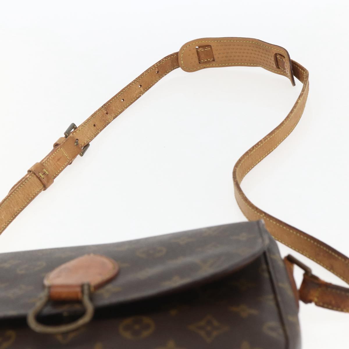 LOUIS VUITTON Monogram Saint Cloud GM Shoulder Bag M51242 LV Auth BA8538