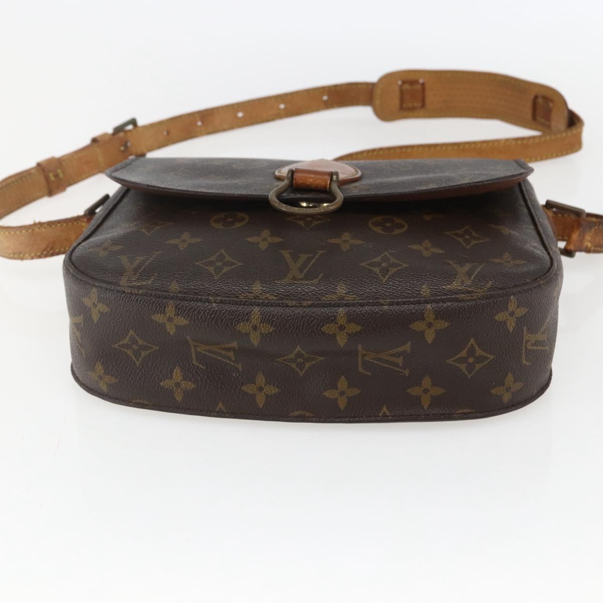 LOUIS VUITTON Monogram Saint Cloud GM Shoulder Bag M51242 LV Auth BA8538