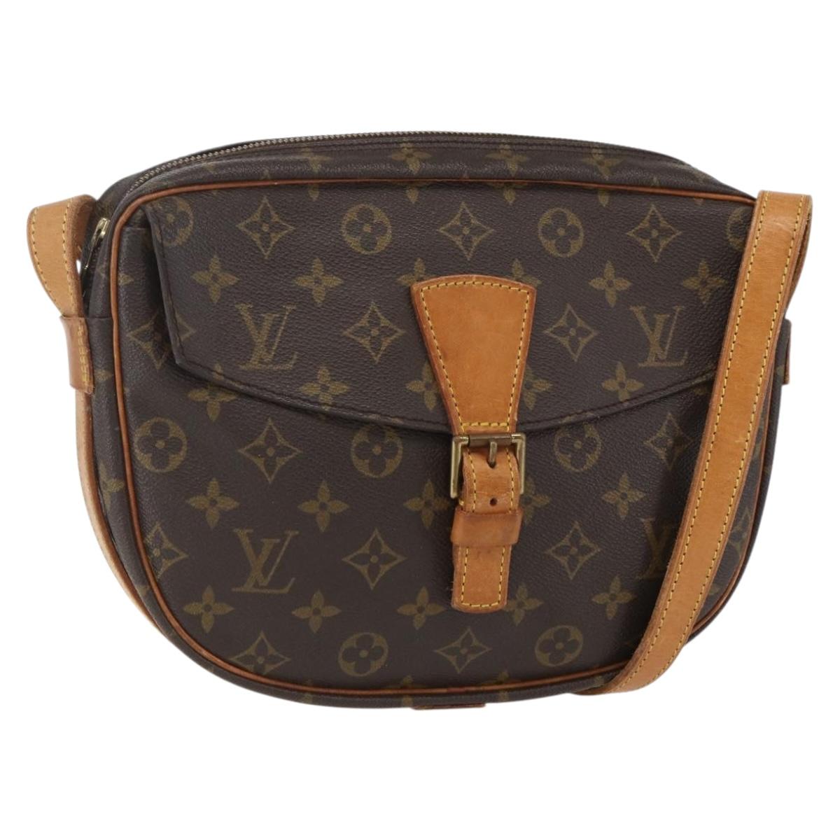 LOUIS VUITTON Monogram Jeune Fille GM Shoulder Bag M51225 LV Auth BA8545