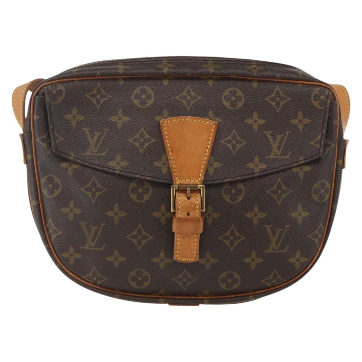 LOUIS VUITTON Monogram Jeune Fille GM Shoulder Bag M51225 LV Auth BA8545