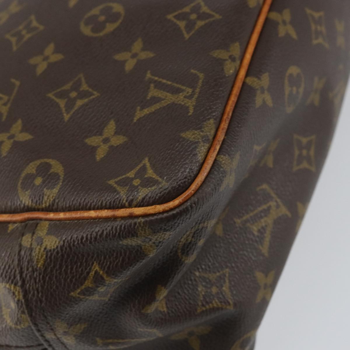 LOUIS VUITTON Monogram Deauville Hand Bag M47270 LV Auth BA8555
