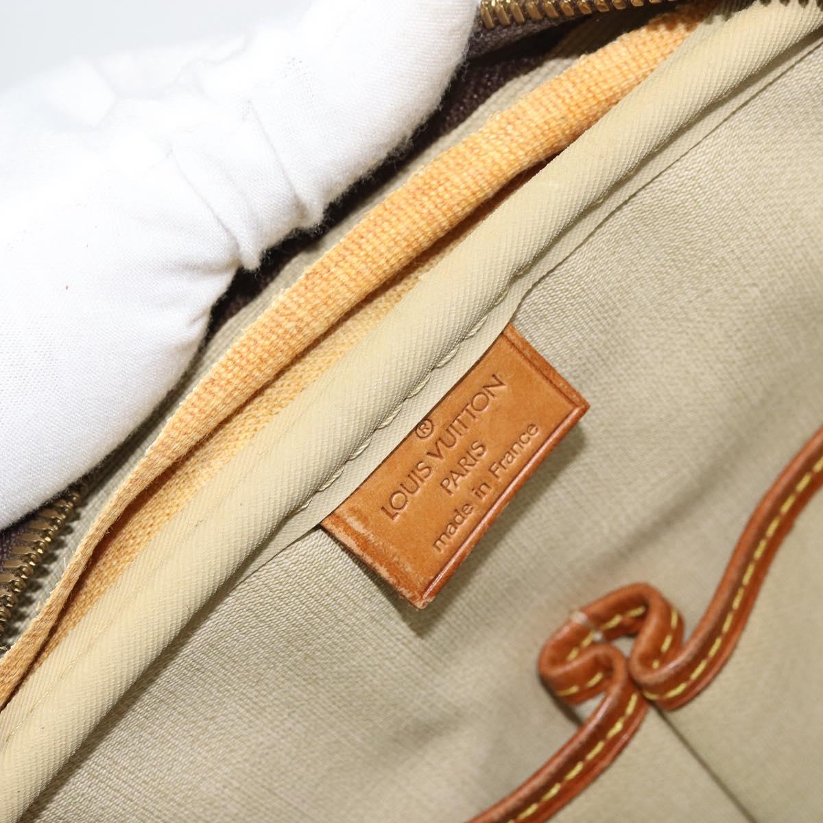 LOUIS VUITTON Monogram Deauville Hand Bag M47270 LV Auth BA8555